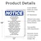Signmission Do Not Knock No Uninvited Or Unexpected, 12 in W x Rectangle, Aluminum OS-2PACK-NS-A-1218-V-11287 - alternate 7